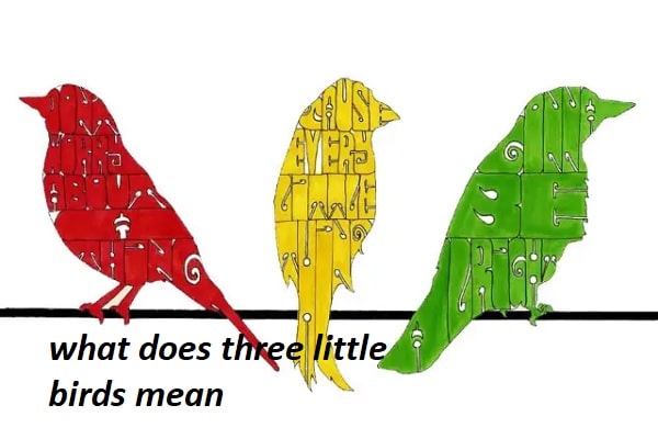what does three little birds mean