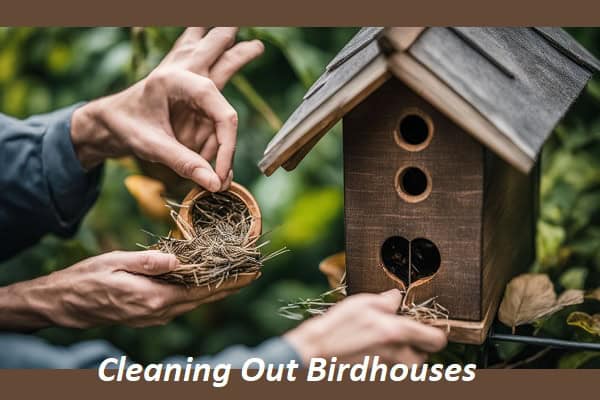 Cleaning Out Birdhouses
