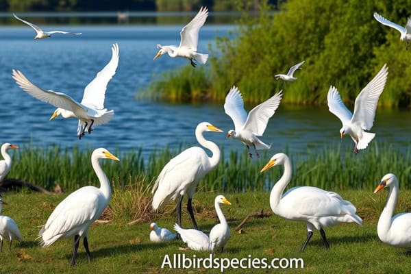 White Birds In Michigan