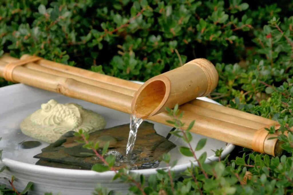 Bamboo Accents- Shishi-odoshi Drip Fountain