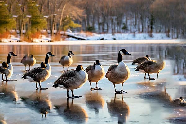 Where Geese Go in Winter