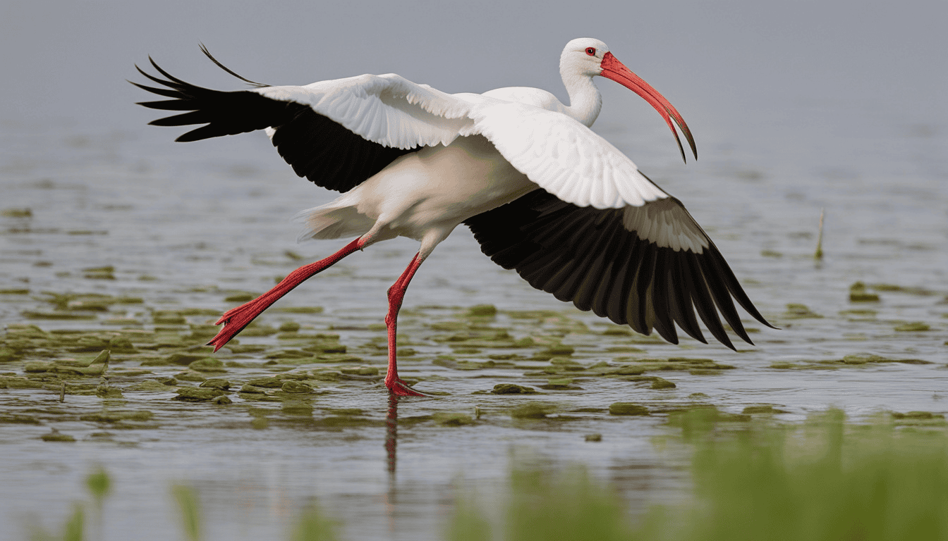 white ibis identification