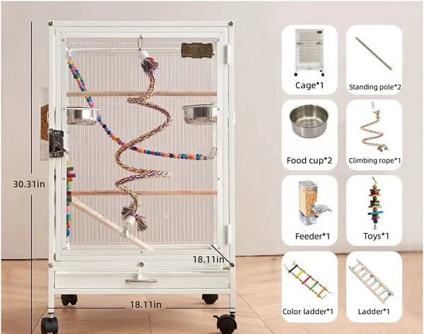 Cage-top Playpens for Exploration