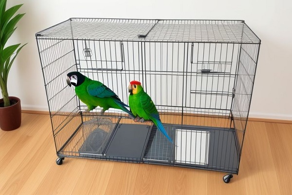 Creating a Comfortable Parrot Cage