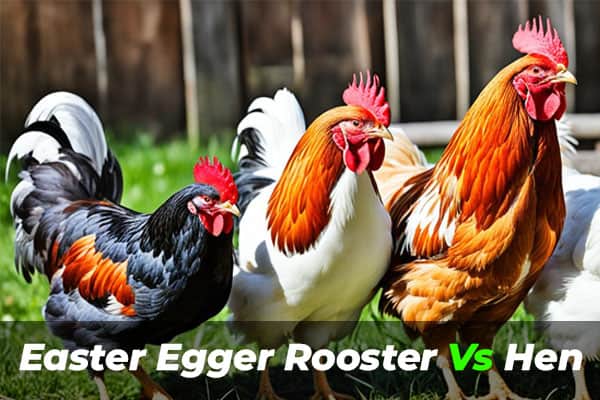 Easter Egger Rooster Vs Hen