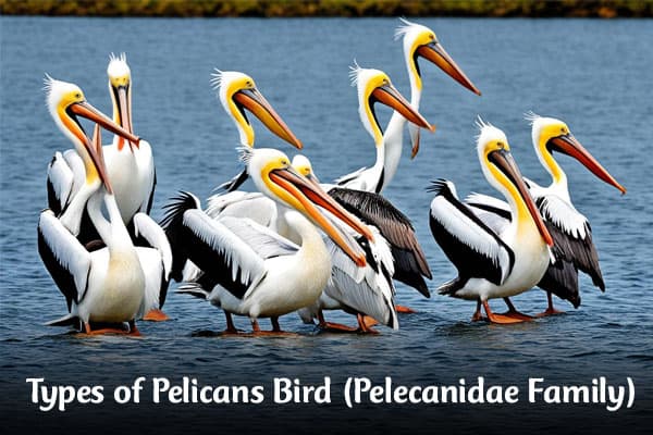 8 Types of Pelicans Bird (Pelecanidae Family)