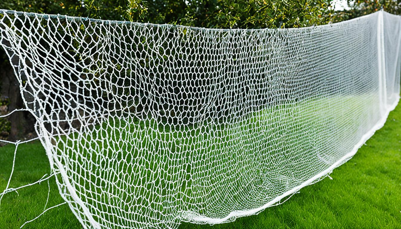 bird netting and deterrents