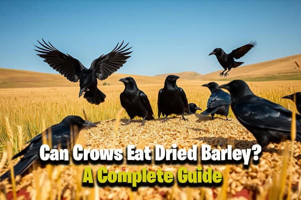 Can Crows Eat Dried Barley