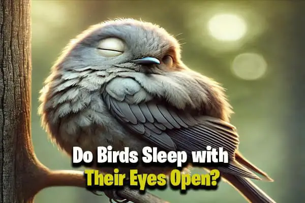 Do Birds Sleep with Their Eyes Open