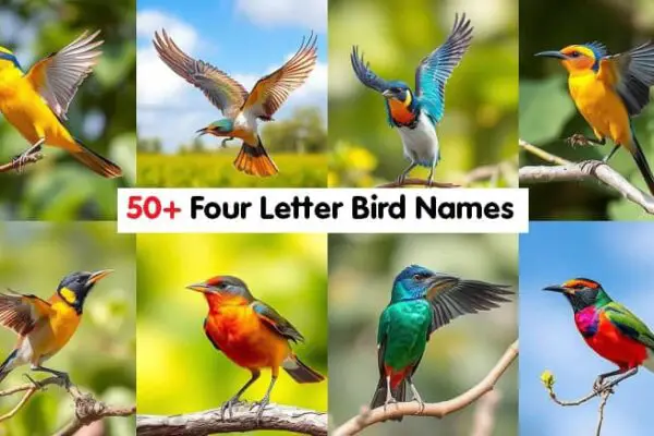 Four-Letter Bird Names