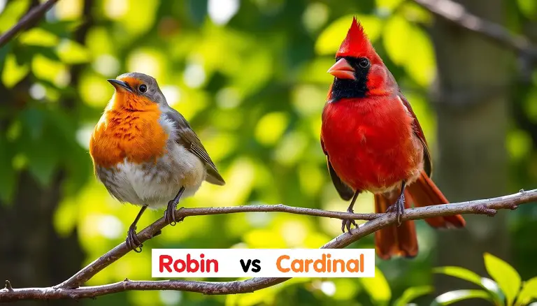 Robin vs Cardinal