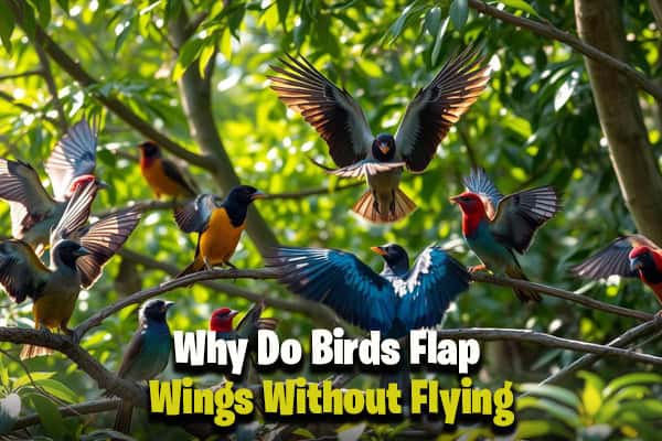 Why Do Birds Flap Wings Without Flying