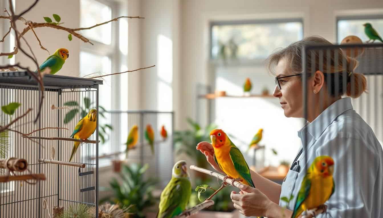 avian expert advice for taming birds