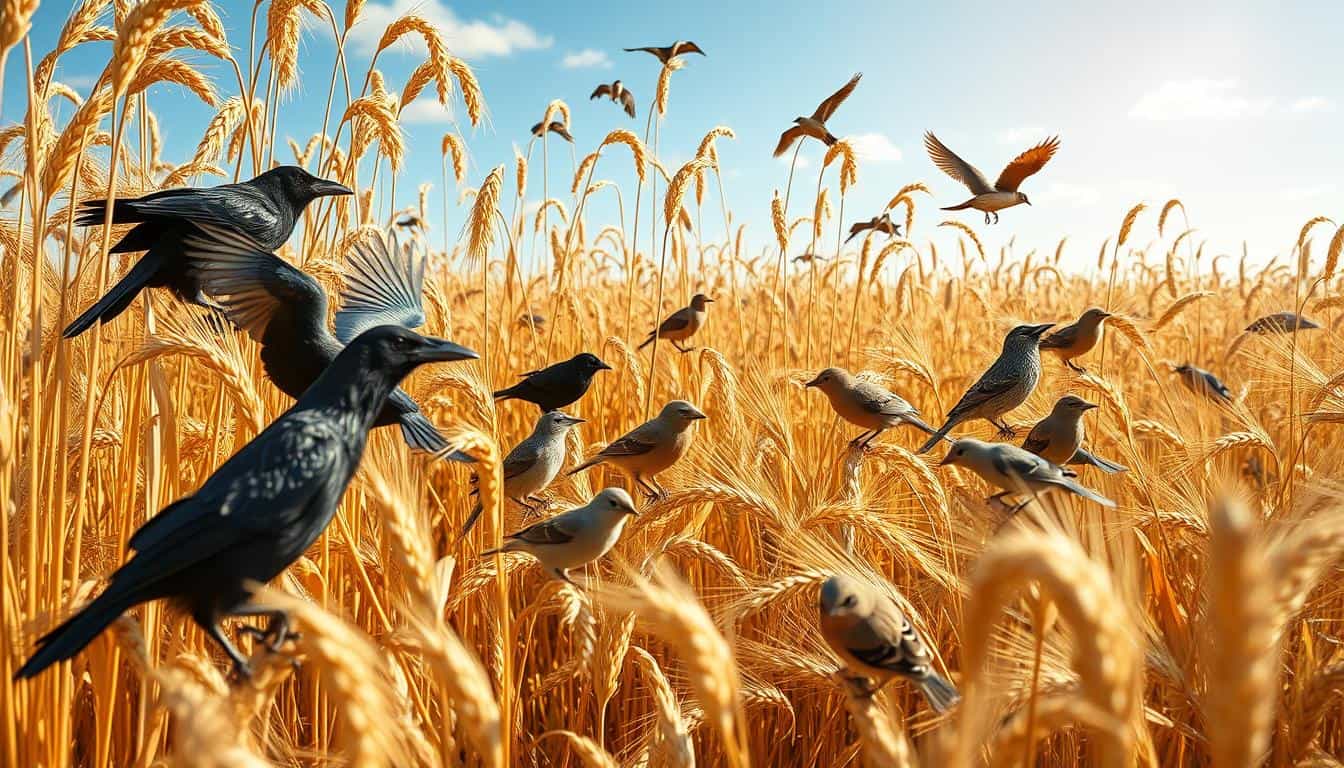 birds that eat barley