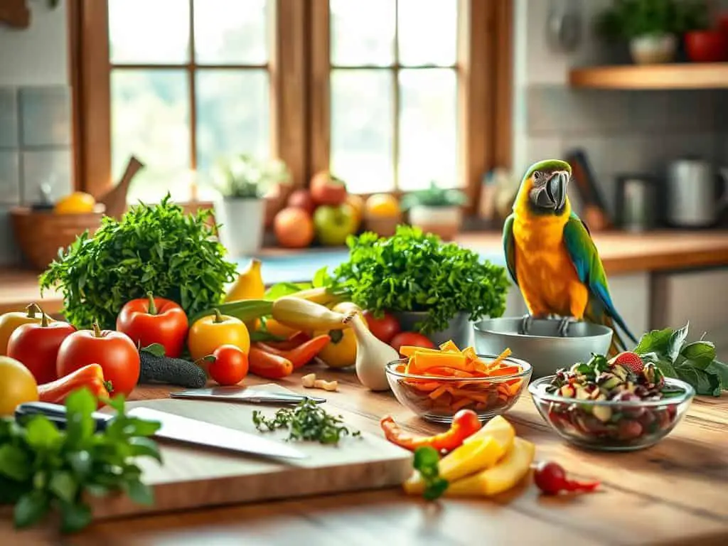 Bird-Safe Food Preparation